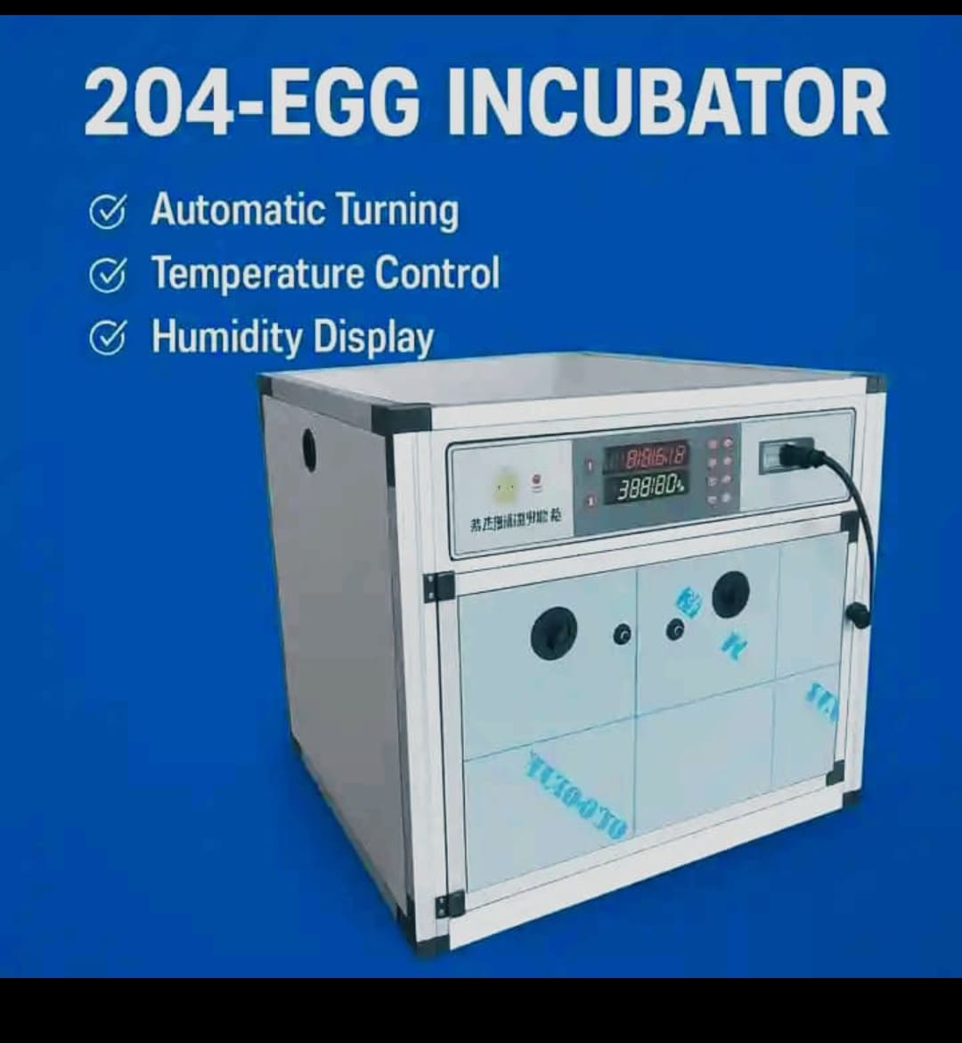 204 Eggs Solar Automatic Incubator